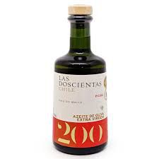 AZEITE DE OLIVA CHILENO LAS DOSCIENTAS PICUAL EXTRA VIRGEM 500ML ACIDEZ 02