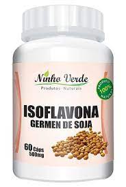 ISOFLAVONA GERMEN DE SOJA 60 CAPSULAS 500MG NINHO VERDE