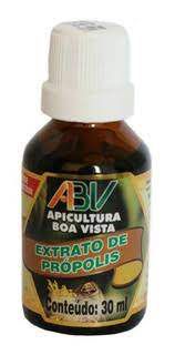 EXTRATO DE PROPOLIS VERDE 11 COM ALCOOL 30ML APICULTURA BOA VISTA