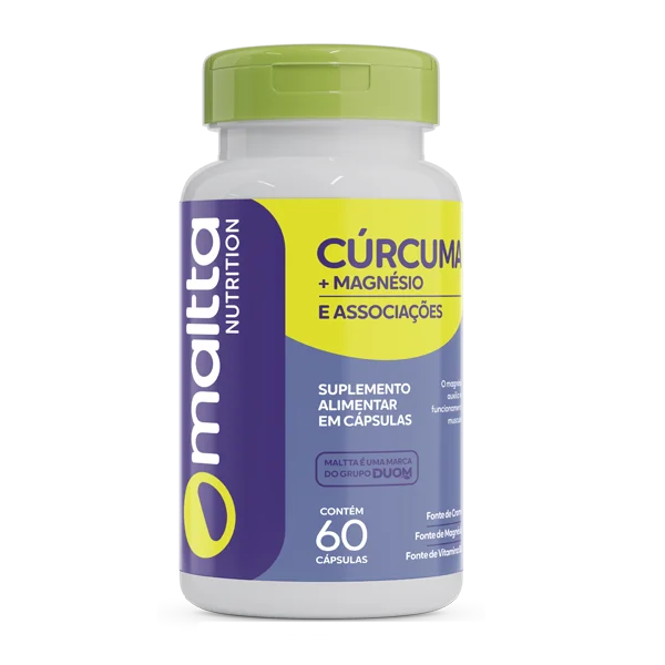 CURCUMA COM MAGNESIO QUELATO CAPSULAS 60 X 450MG DUOM