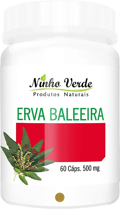 ERVA BALEEIRA 60 CAPSULAS DE 500MG CORDIA VERBENACEA FITOGREEN