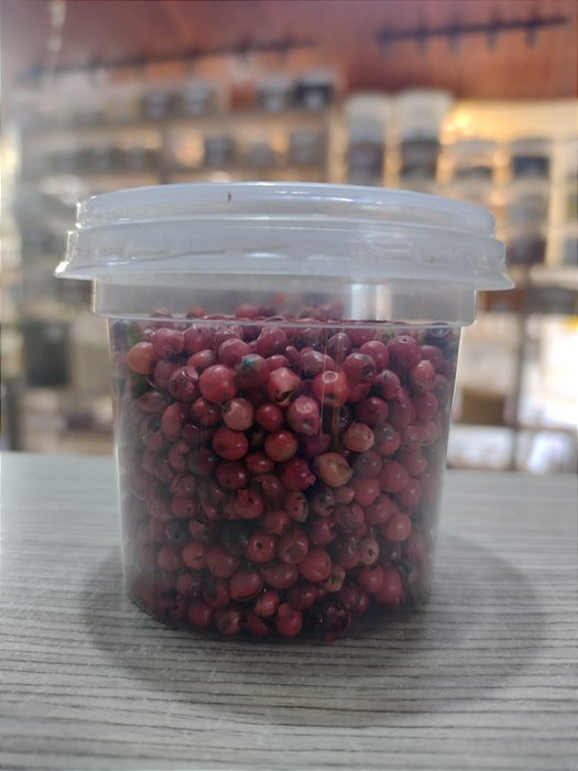 PIMENTA ROSA 30G DESIDRATADA POTE COM TAMPA