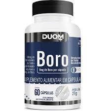 BORO TETRABORATO DE SODIO 60 CAPSULAS DE 450MG DUOM