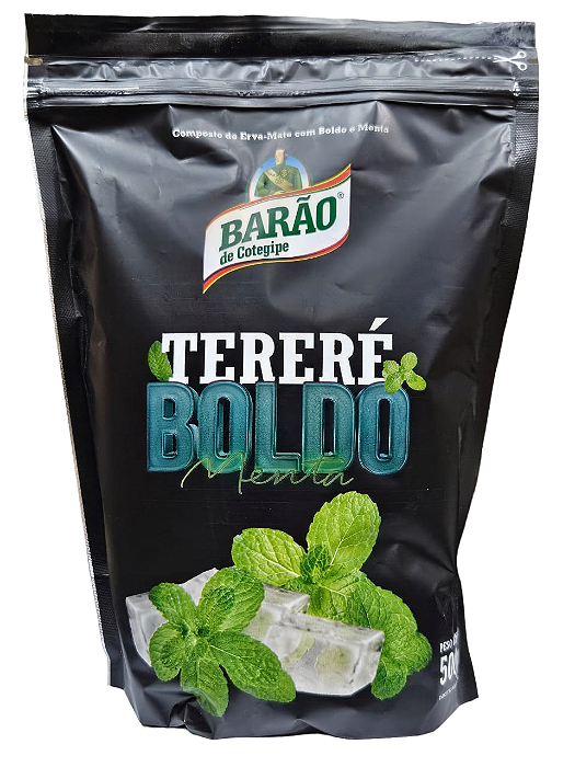 ERVA MATE TERERE MENTA E BOLDO 500G BARAO DE COTEGIPE