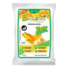BANANADA ZERO ACUCAR 10 UNIDADES 230G BANANABRAZIL