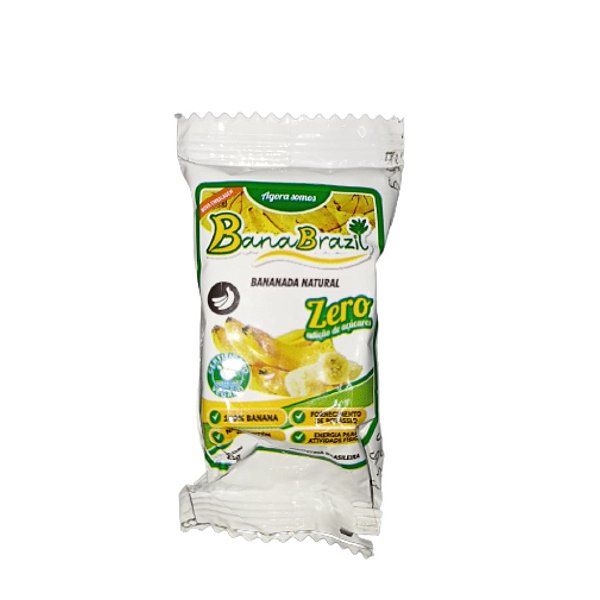 BANANADA ZERO ACUCAR 23G 01 UNIDADE BANANABRAZIL