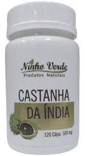 CASTANHA DA INDIA 120 CAPSULAS 500MG NINHO VERDE