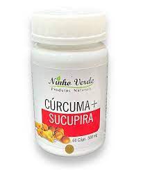 CURCUMA E SUCUPIRA 60 CAPSULAS DE 500MG FITOGREEN