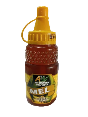MEL PURO BISNAGA SILVESTRE 230G COM SELO SIF BOA VISTA