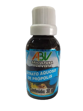 EXTRATO DE PROPOLIS 11 AQUOSO SEM ALCOOL 30ML APICULTURA BOA VISTA