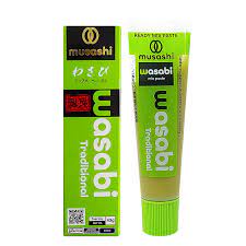 WASABI RAIZ FORTE PASTA 43G TUBO MUSASHI