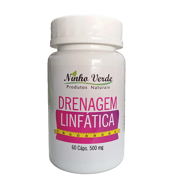 DRENAGEM LINFATICA 60 CAPSULAS 500MG FITOGREEN
