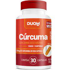 CURCUMA DOSE MAXIMA 30 CAPSULAS 130MG DE CURCUMINA DUOM