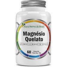 MAGNESIO QUELATO 60 CAPSULAS FLORA NATIVA