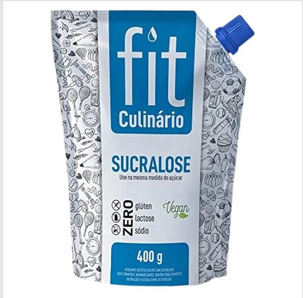 SUCRALOSE ADOCANTE VEGANO  400G FIT CULINARIO