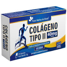 COLAGENO TIPO 2 40MG 30 CAPSULAS FLORA NATIVA DO BRASIL