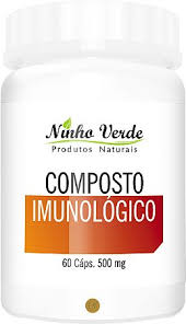 COMPOSTO IMUNOLOGICO 60 CAPSULAS 500MG NINHO VERDE