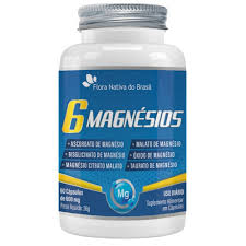 6 MAGNESIOS 60 CAPSULAS FLORA NATIVA