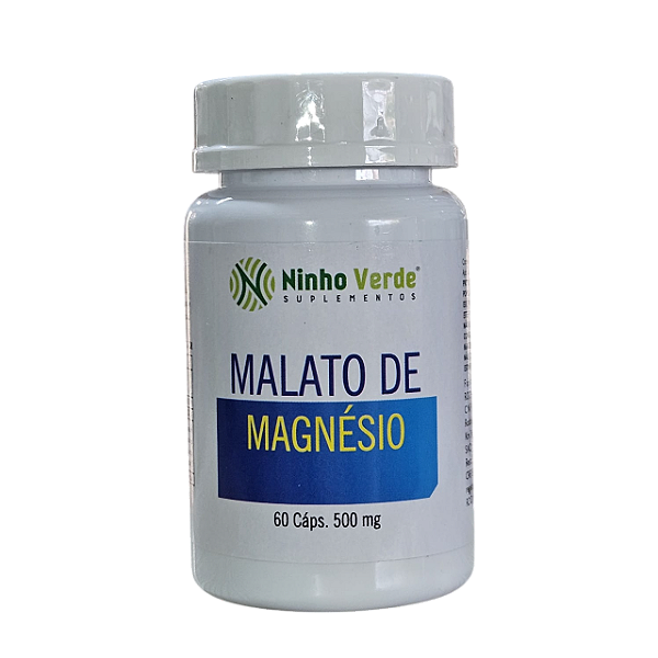 MAGNESIO MALATO 60 CAPSULAS 500MG NINHO VERDE