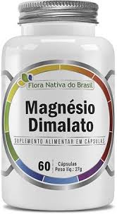 MAGNESIO DIMALATO 60 CAPSULAS 500MG FLORA NATIVA