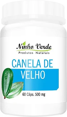 CANELA DE VELHO 60 CAPSULAS 500MG NINHO VERDE