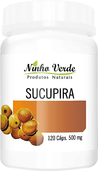 SUCUPIRA BRANCA 60 CAPSULAS 500MG NINHO VERDE