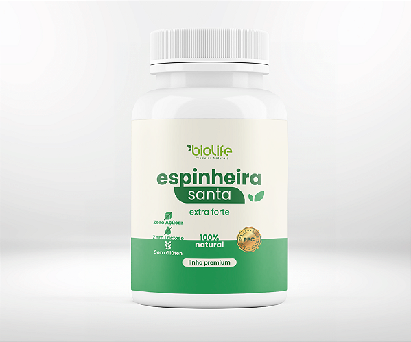 ESPINHEIRA SANTA 60 CAPSULAS 500MG BIOLIFE