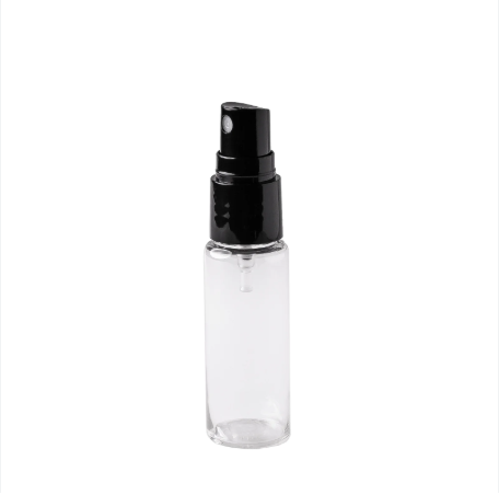 FRASCO PET 20ML COM VALVULA PRETA SPRAY 18/410
