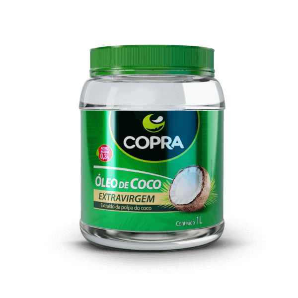OLEO DE COCO EXTRA VIRGEM COPRA 1 LITRO