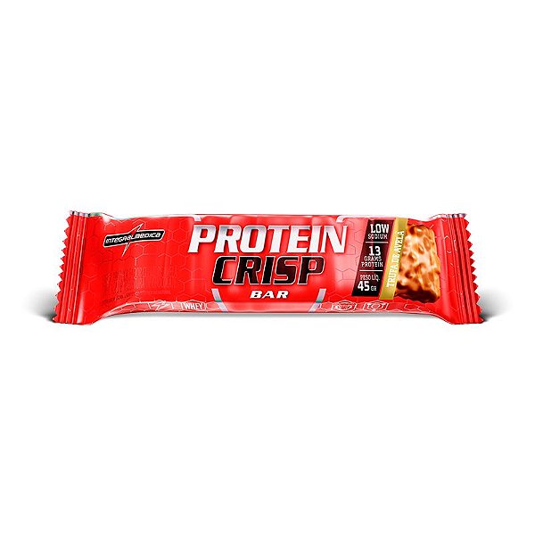 PROTEIN BAR CRISP TRUFA DE AVELA 45G INTEGRAL MEDICA