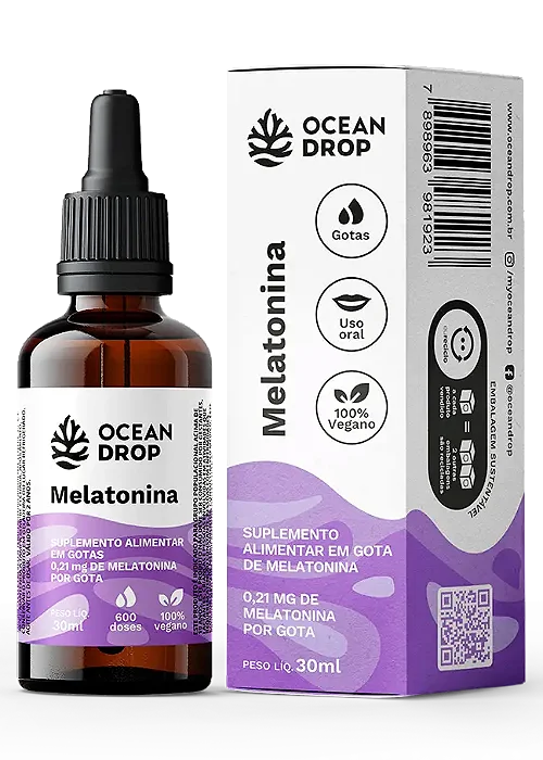 MELATONINA 30ML VEGANA OCEAN DROP