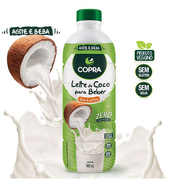 LEITE DE COCO PARA BEBER ZERO 900ML COPRA