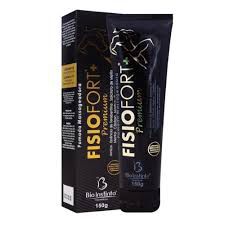 POMADA MASSAGEADORA FISIOFORT PREMIUM PRETA 150G