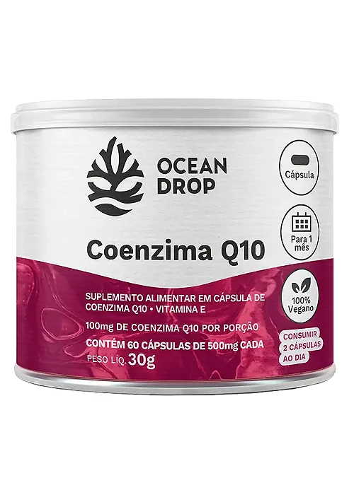 COENZIMA Q10 60 CAPSULAS 500 MG OCEAN DROP