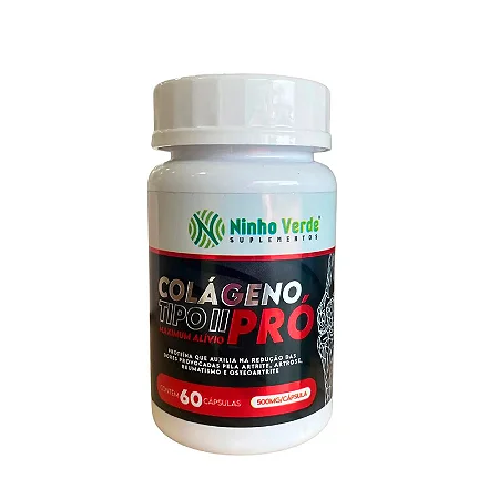 COLAGENO TIPO 2 60 CAPSULAS 500MG NINHO VERDE