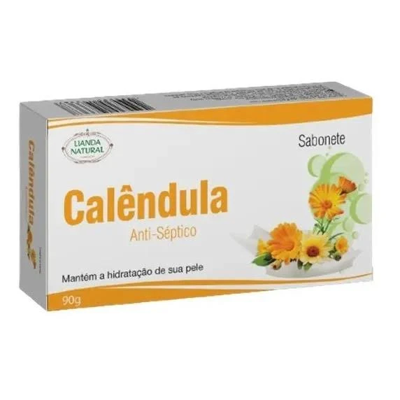 SABONETE CALENDULA 90G LIANDA NATURAL