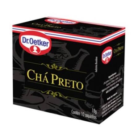 CHA PRETO 10 SACHES DR OETKER