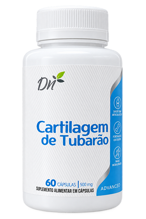 CARTILAGEM DE TUBARAO 60 CAPSULAS 500MG DN