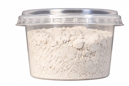 ARGILA BRANCA EM PO 100G POTE COM TAMPA