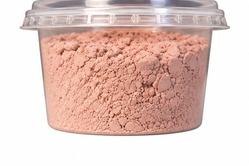 ARGILA ROSA EM PO 100G POTE COM TAMPA