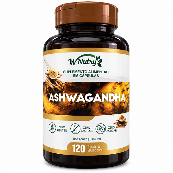 ASHWAGANDHA 120 CAPSULAS 500MG WNUTRY