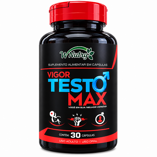 TESTO MAX 30 GUARANA TAURINA TRIBULUS MARAPUAMA FENO GREGO CAPSULAS 500MG WNUTRY