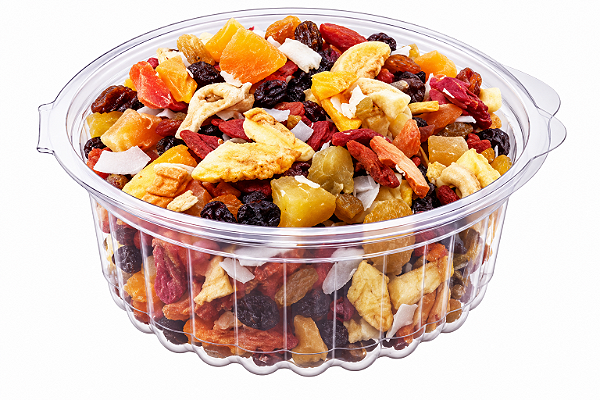 MIX DE 10 FRUTAS DESIDRATADAS 150G POTE COM TAMPA