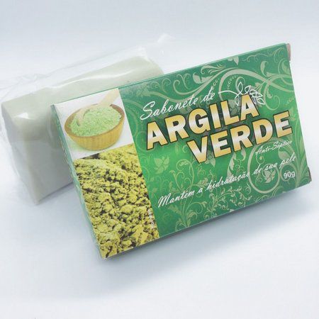 SABONETE DE ARGILA VERDE BIONATURE 90G