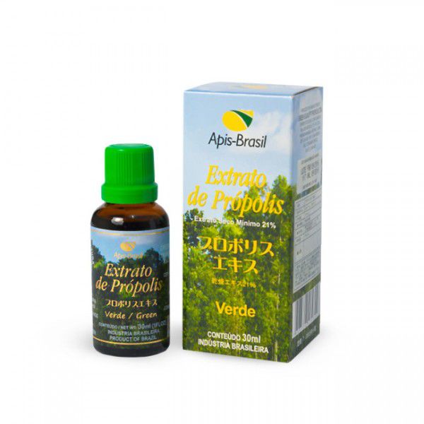 EXTRATO DE PROPOLIS VERDE 21 APIS BRASIL 30ML