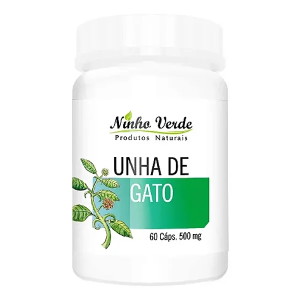 UNHA DE GATO 60 CAPSULAS 500MG FITOGREEN