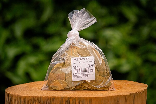LOURO FOLHAS 10G LAURUS NOBILIS
