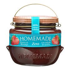 GELEIA DE MORANGO ZERO HOMEMADE 250G
