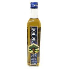 AZEITE DE OLIVA PORTUGUES EXTRA VIRGEM ACIDEZ 05 BOM DIA 500ML