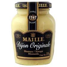 MOSTARDA FRANCESA DIJON ORIGINALE 215G MAILLE